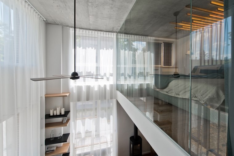 aménagement intérieur loft chambre style scandinave idées de cristal