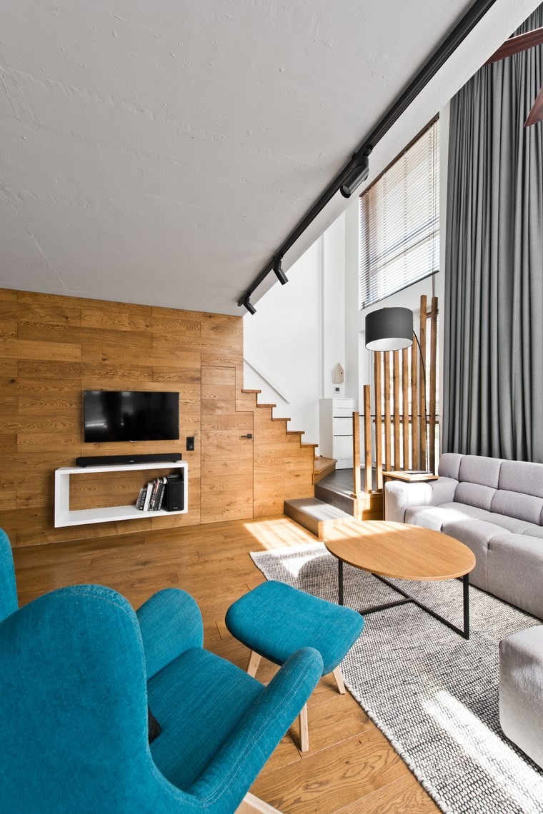 design d'intérieur salon de style scandinave idées de couleurs accrocheuses