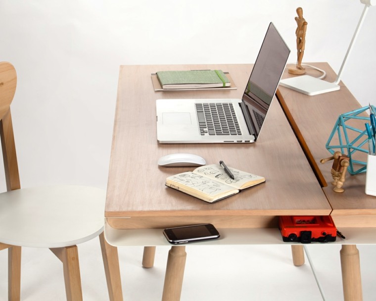 beau meuble design bureau en bois
