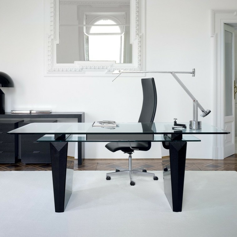 style de table moderne de style minimaliste de bureau
