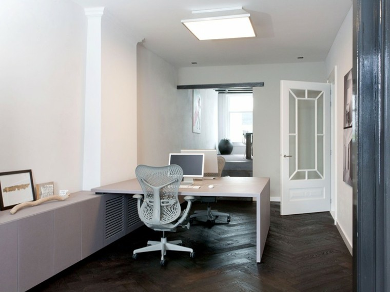 bureau design minimaliste de style moderne