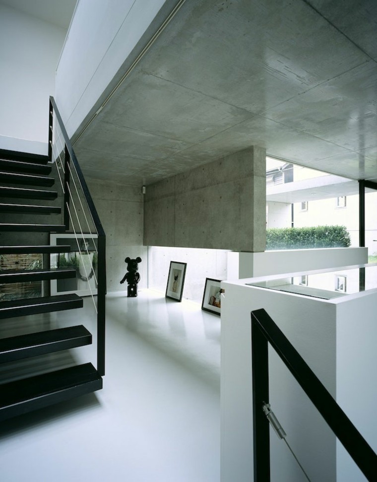 intérieurs de maison de style industriel moderne