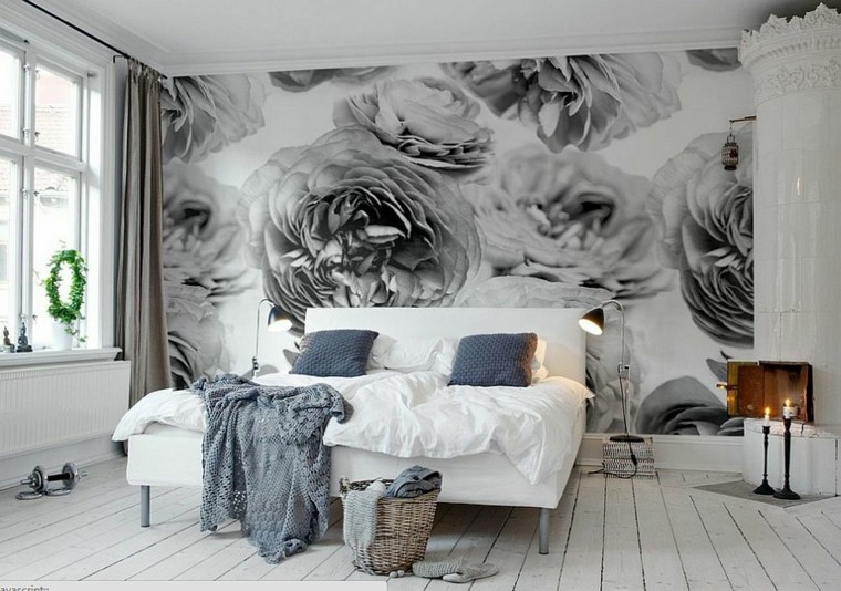 beauté impressions murales chambre design scandinave moderne 
