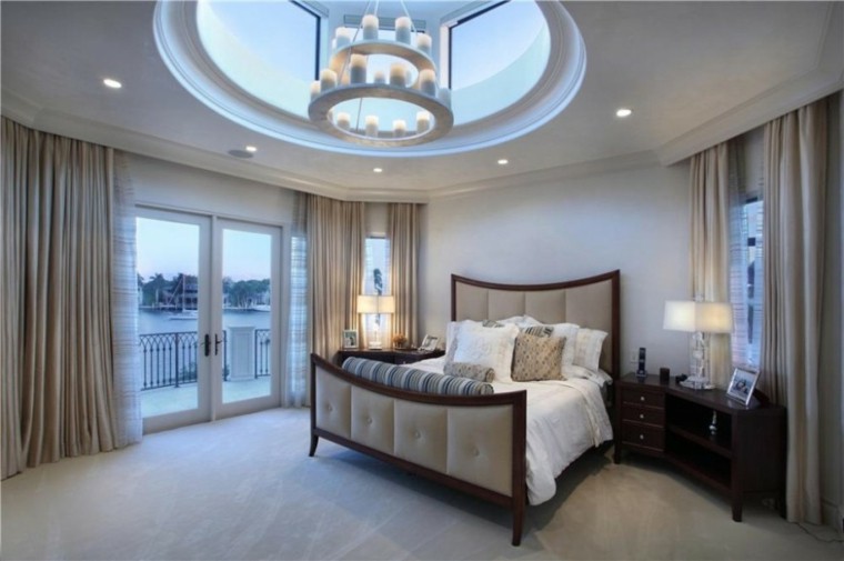 стилски идеи за тавански светилки за кревет