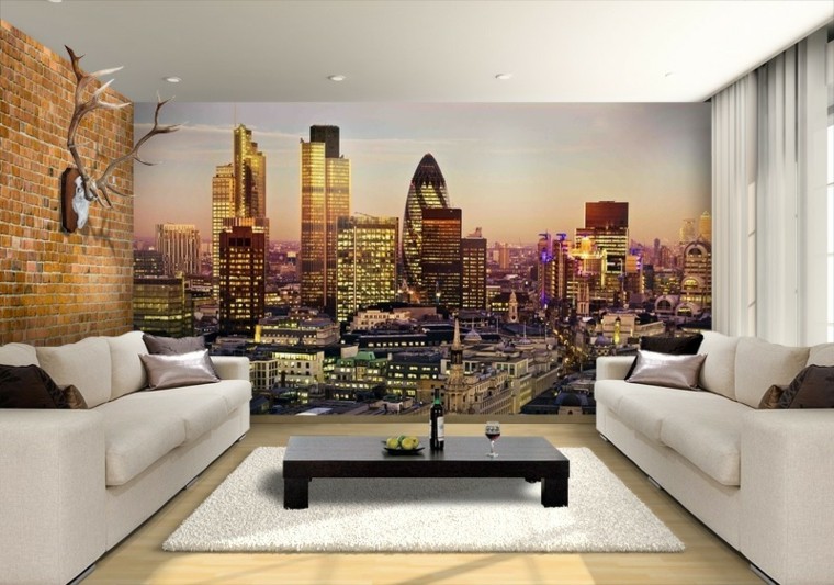 dlouhá tapeta fotografie města Londýna