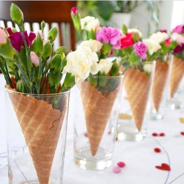 comment-faire-un-arrangement-fleur-centre-de-table-fleurs-cornet-instagram