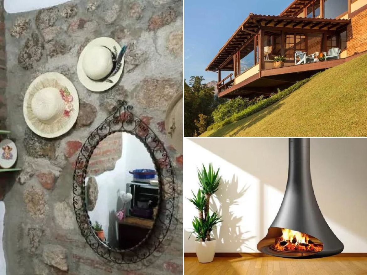 Cómo decorar una casa de campo moderna