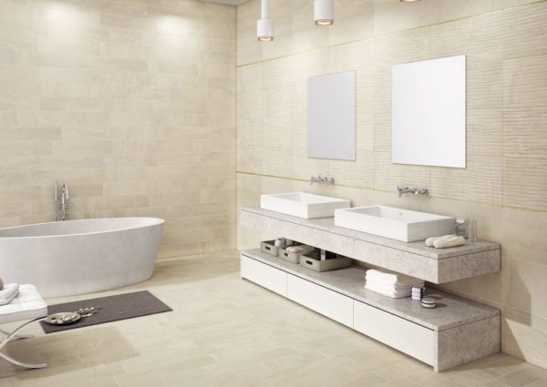 Carrelage pour salle de bain moderne 2021 2022 lequel choisir modèle DUBAI soft design 