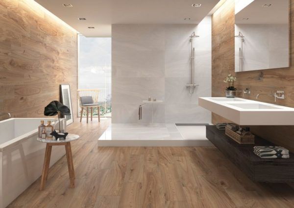 Carrelage salle de bain moderne 2021 2022 que choisir modèle bois oregon 