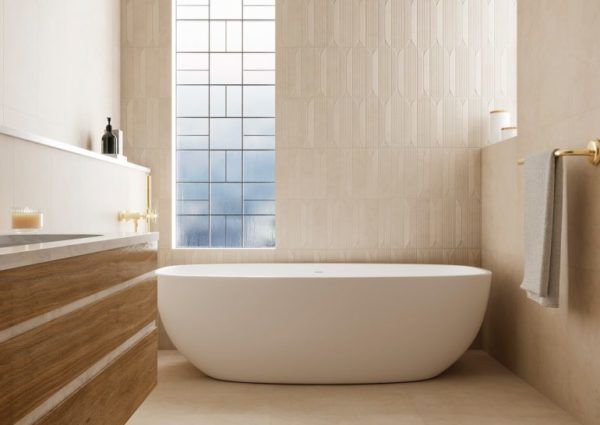Carrelage pour salle de bain moderne 2021 2022 que choisir modèle AURA soft design 