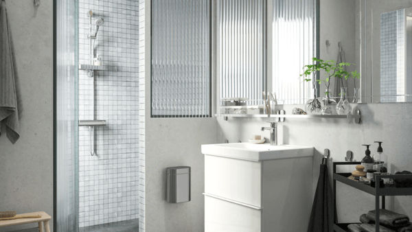 15 salles de bains modernes avec douche 2021 2022 IKEA BATHROOMS salle de bains moderne 