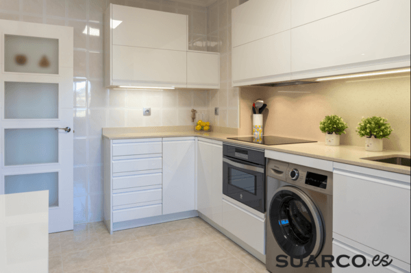 15 petites cuisines en l 2021 2022 SUARCO CUISINE avec lave-linge 