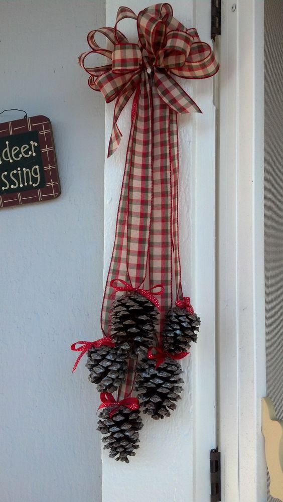Idées DIY pour décorer votre porte à Noël
