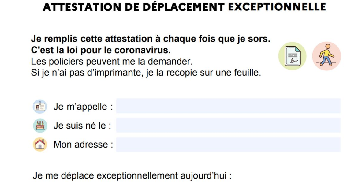C'est quoi une attestation simplifiée ?