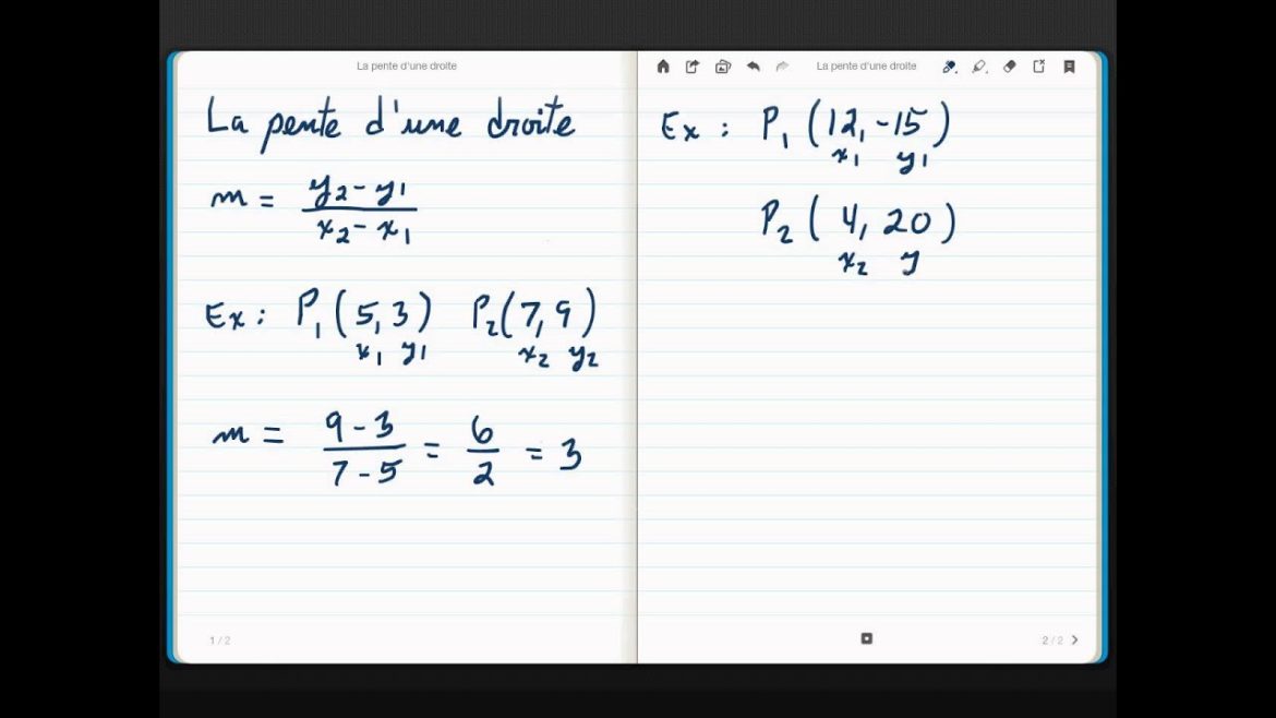 Comment calculer la forme de pente d'une terrasse ?