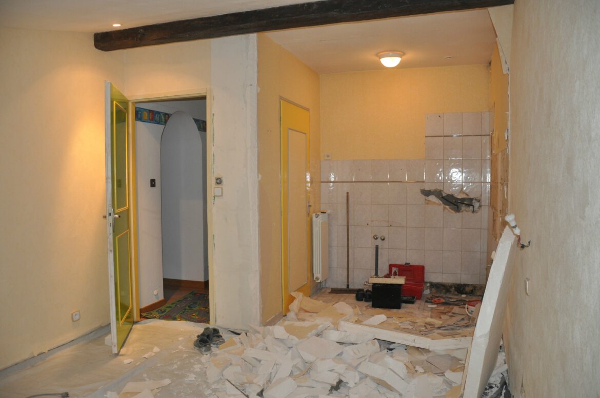 Comment casser un mur non porteur ?