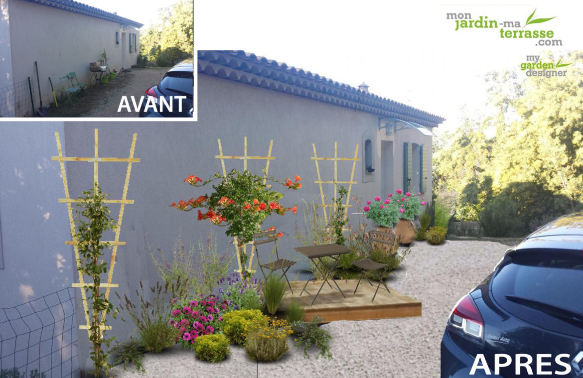 Comment décorer le mur d'un jardin ?