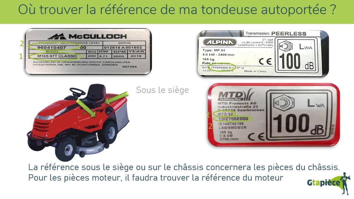 Comment détendre une courroie de tondeuse ?