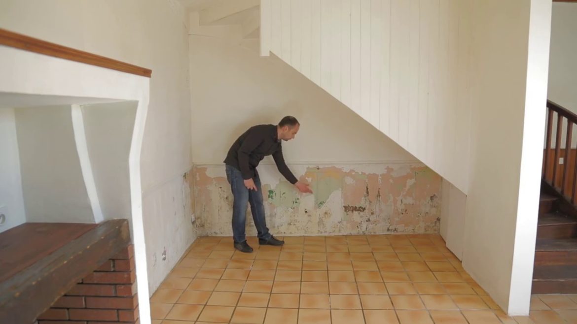 Comment enlever de l'humidité sur un mur ?