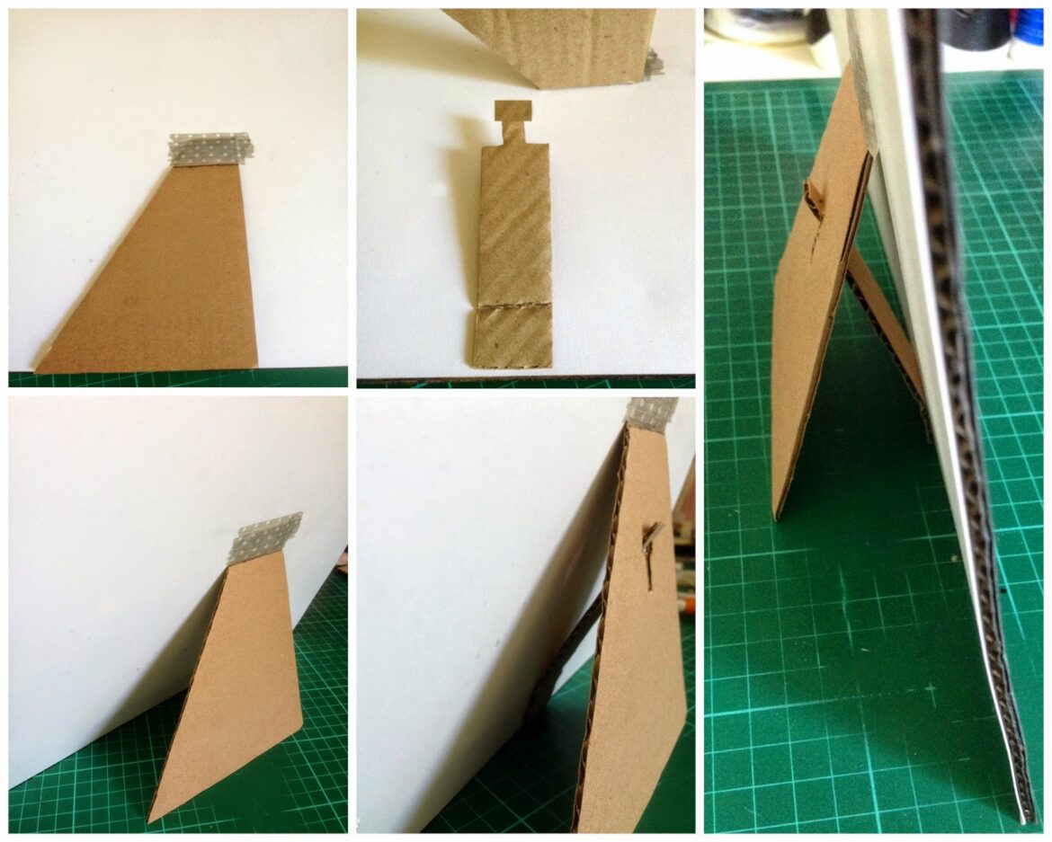 Comment fabriquer une Mini-table en carton ?