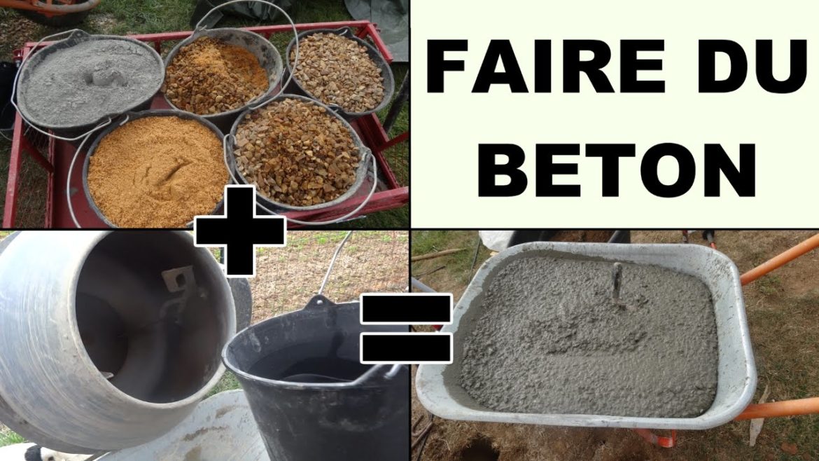 Comment faire du ciment lavé ?