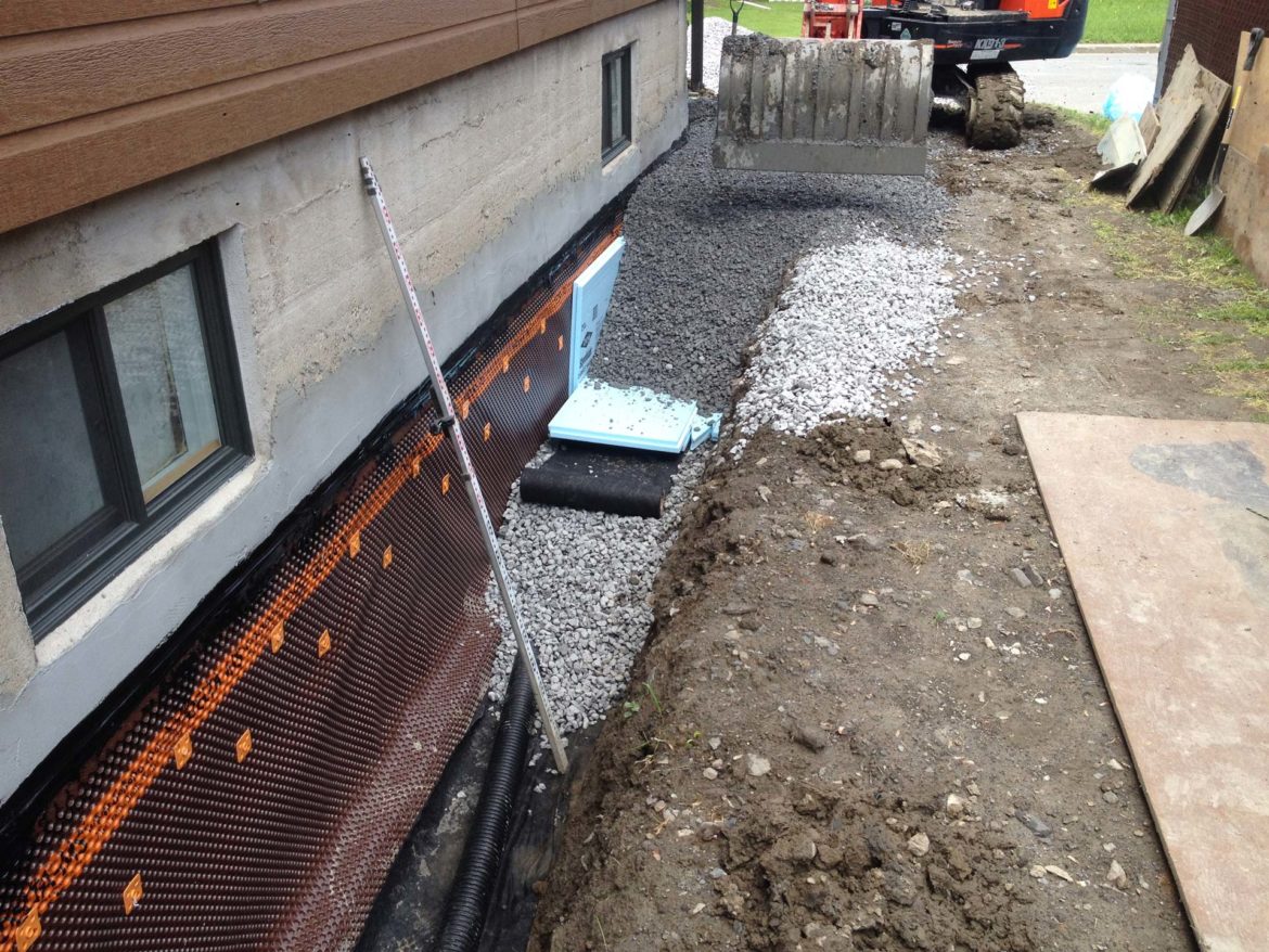 Comment faire un drainage de Sous-sol ?