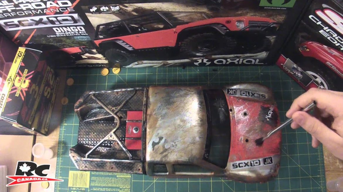 Comment faire un effet rouille sur du plastique ?