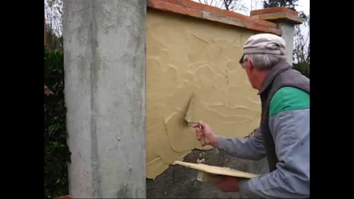 Comment faire un enduit sur un mur en terre ?