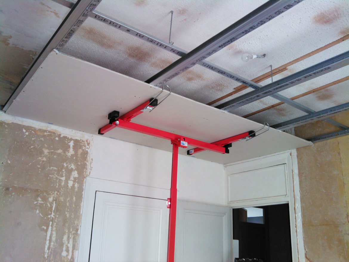 Comment faire un faux plafond en plaque de plâtre ?