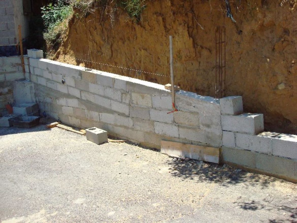 Comment faire un muret sans fondation ?