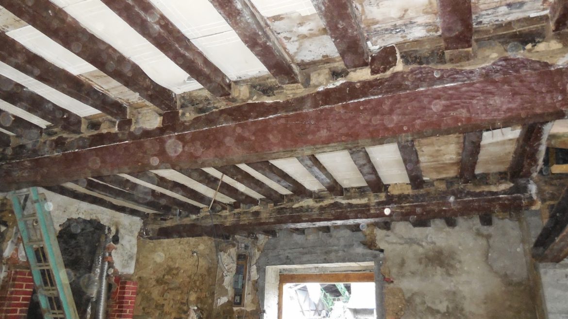 Comment faire un plancher en bois sur de la terre ?