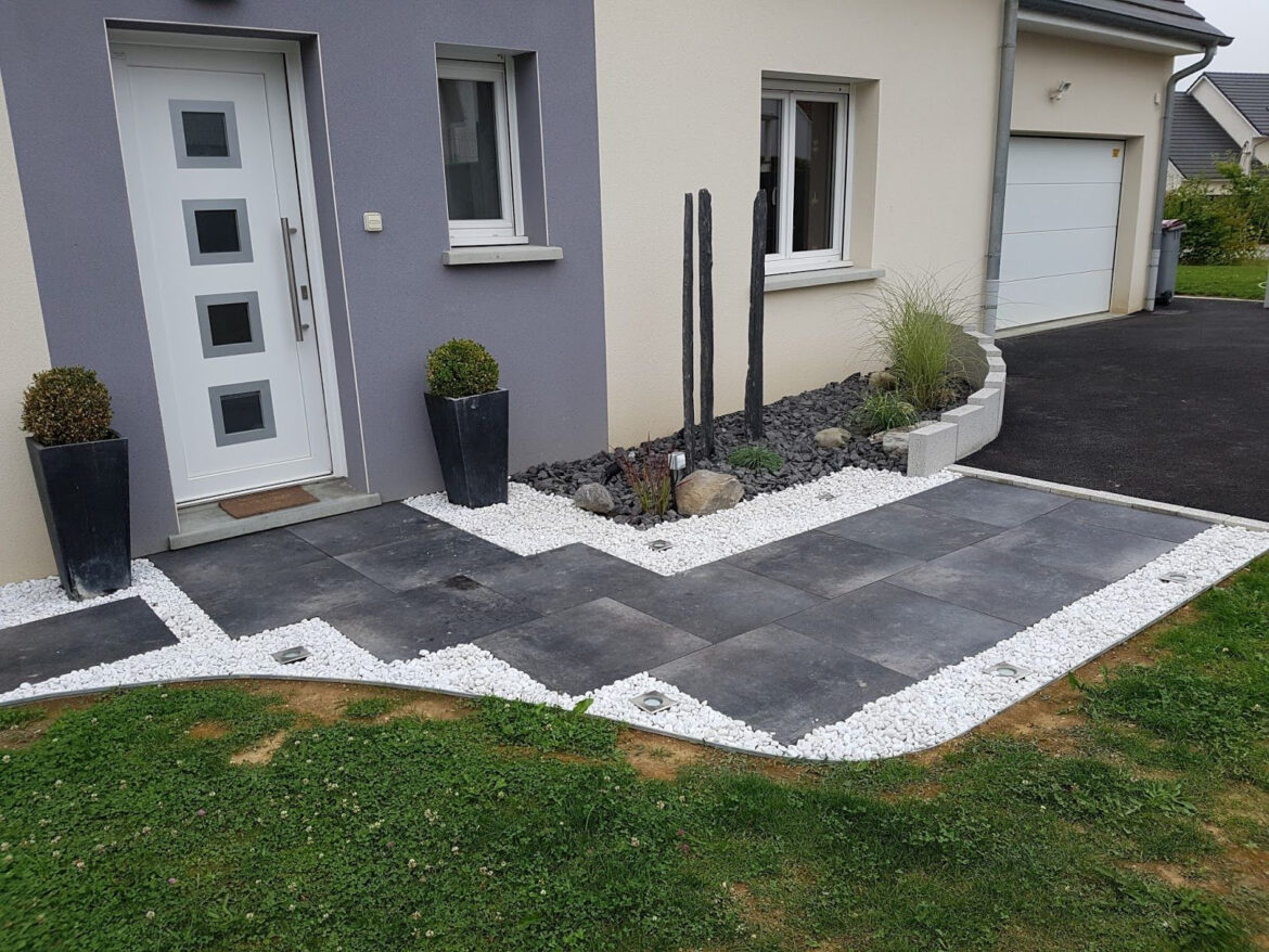 Comment faire une allée devant la maison ?