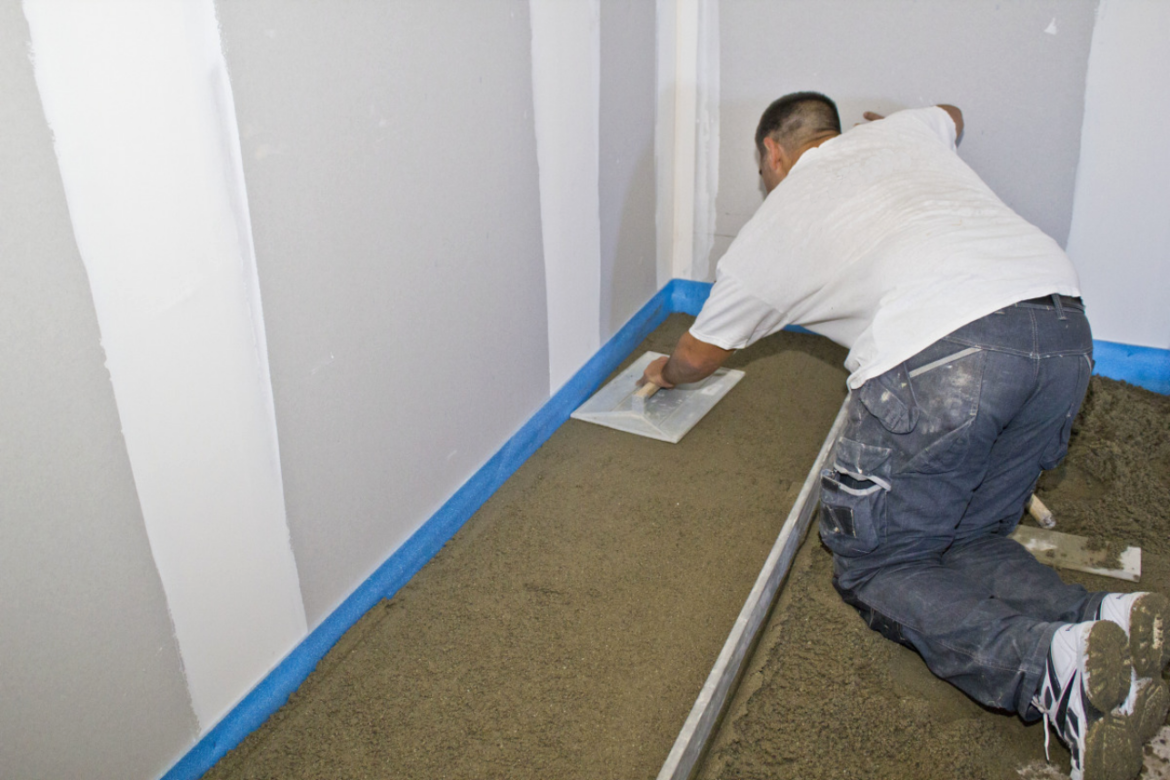 Comment faire une chape à sec ?