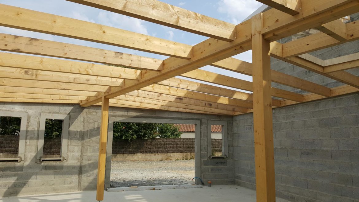 Comment faire une charpente toit plat ?