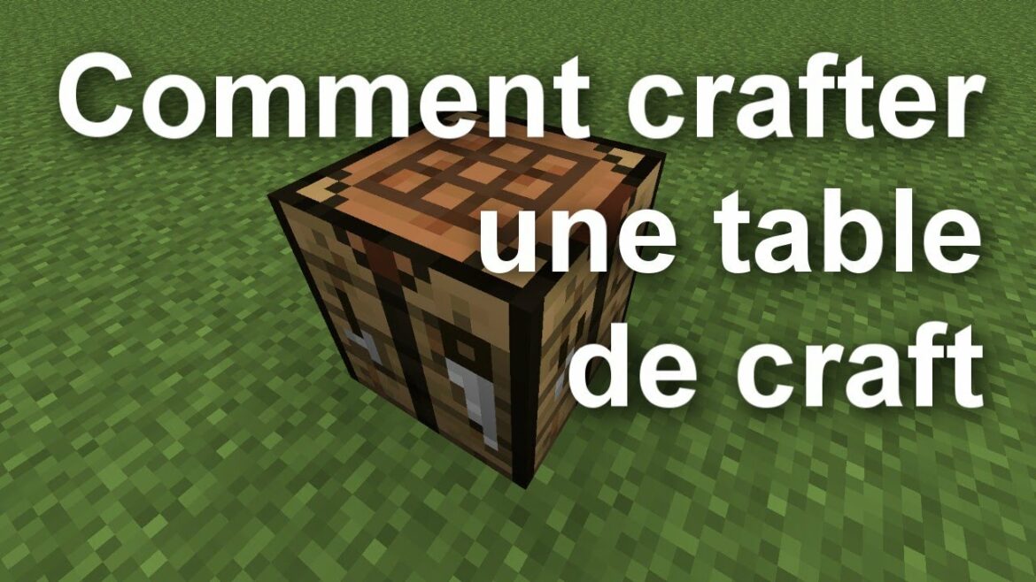 Comment faire une table de jardin ?