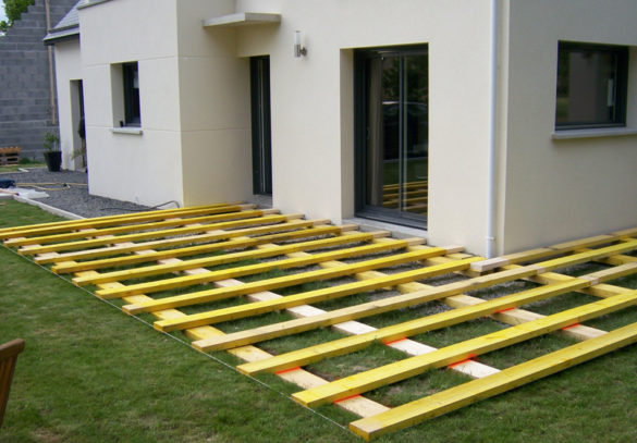 Comment Faire Une Terrasse En Bois Sur Herbe Comment faire une terrasse sur de l'herbe
