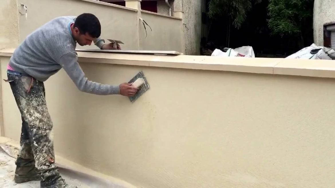 Comment gratter un enduit sec ?