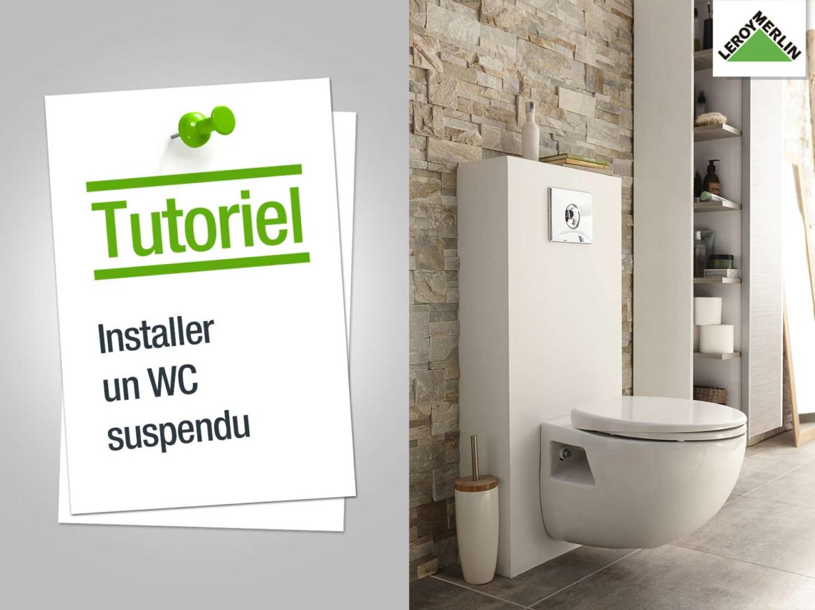 Comment installer un WC suspendu à la place d'un WC normal ?