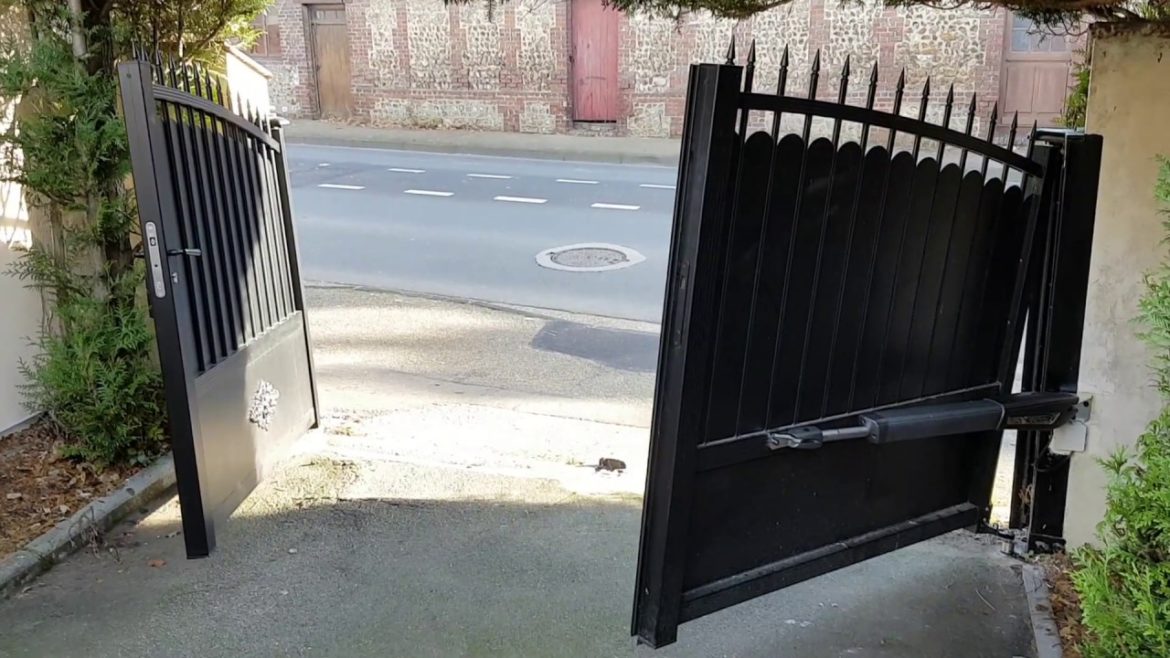 Comment installer une motorisation de portail avec une pente ?
