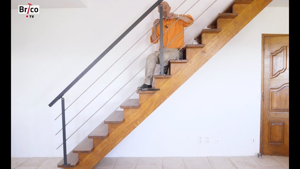 Comment installer une rampe d'escalier extérieur ?