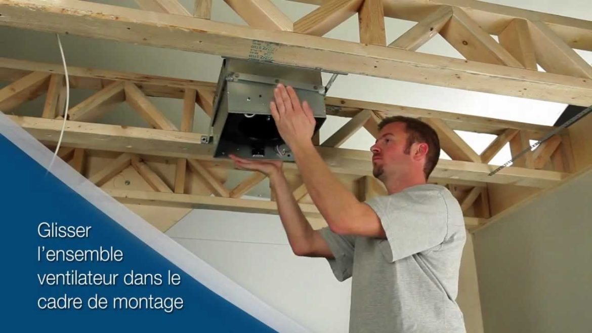 Comment installer une ventilateur ?