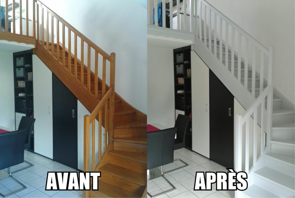 Comment peindre des barreaux ronds en bois ?