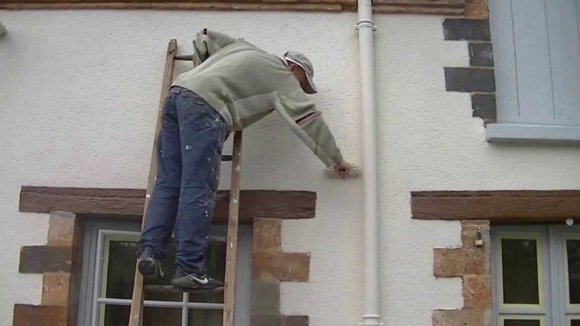 Comment peindre une façade en hauteur ?