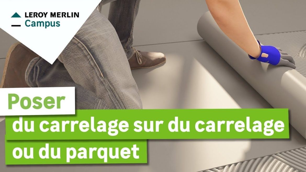 Comment poser du carrelage sur du bois ?