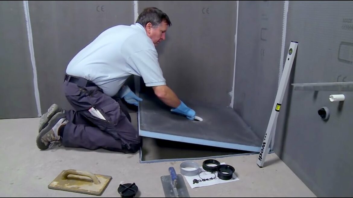 Comment poser mosaïque dans douche ?