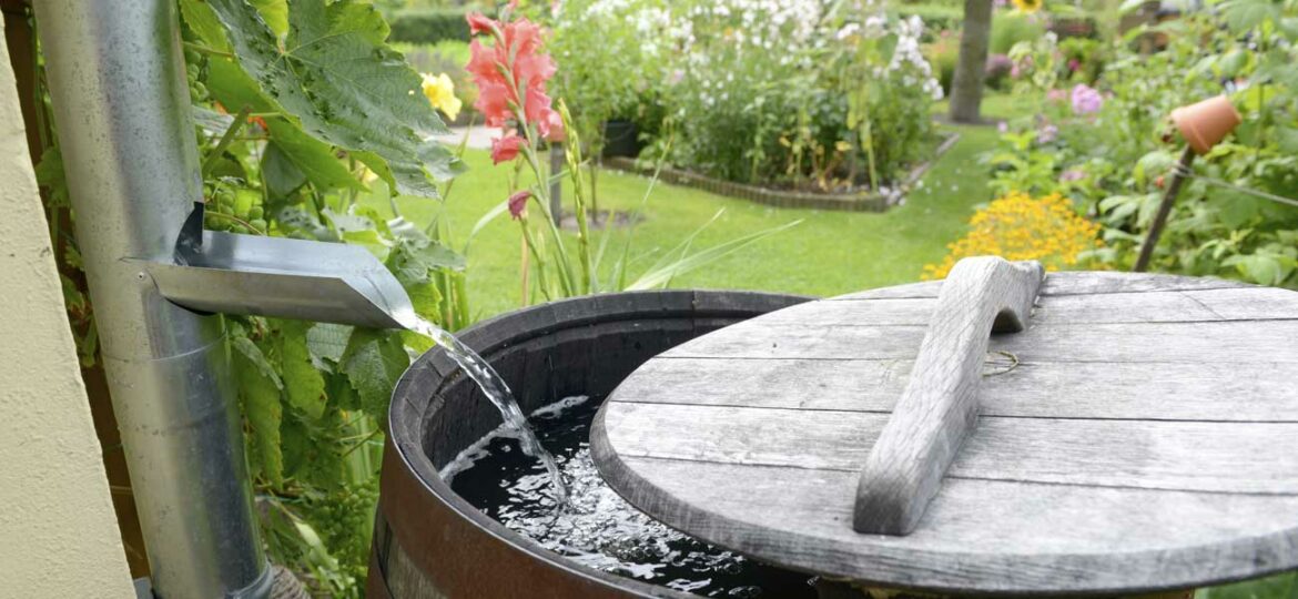 Comment recuperer eau de pluie sans gouttière ?