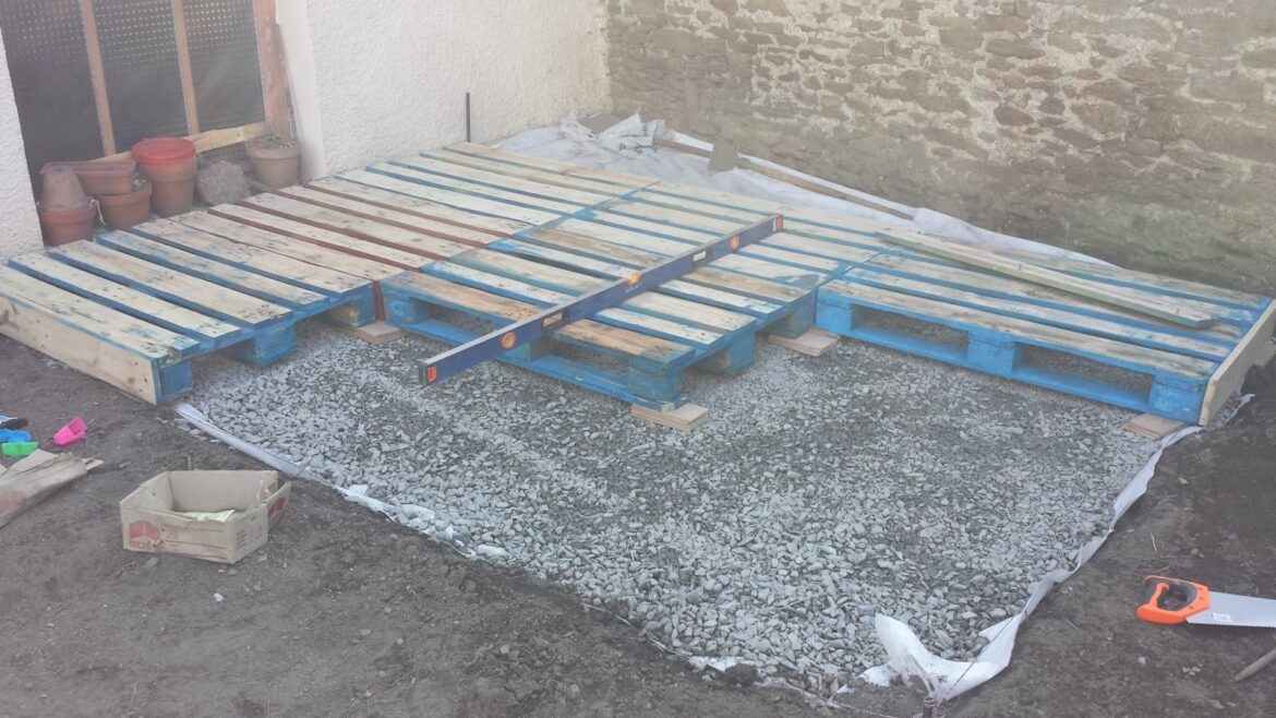 Comment récupérer une différence de niveau de 2 cm ?