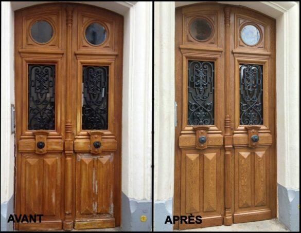 Comment renover une porte d'entrée en bois ? - Housekeeping Magazine