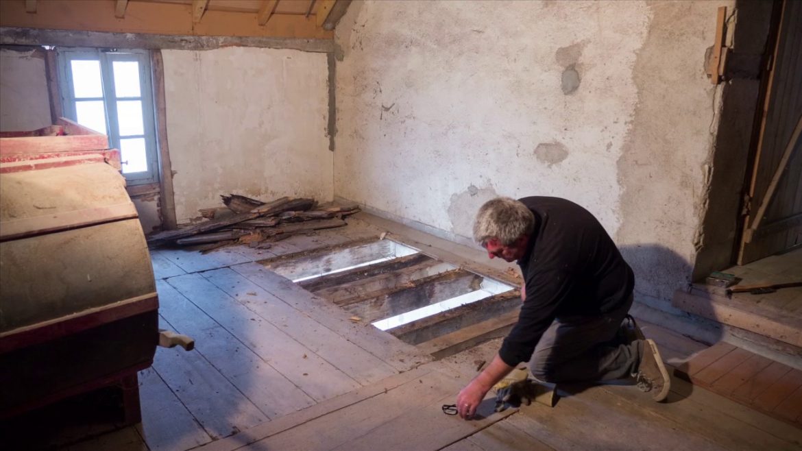 Comment réparer un vieux plancher ?