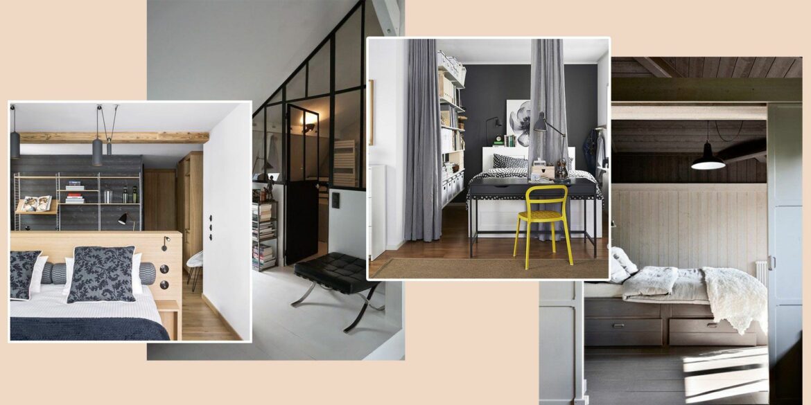 Comment séparer des chambres en enfilade ?